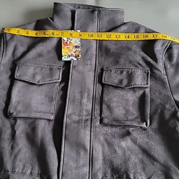 Robert Graham 4 Pockets Field Jacket Dark Gray Size L